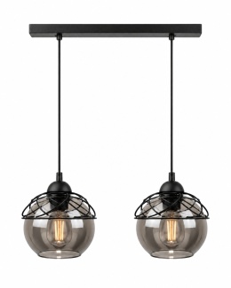 Lampa wisząca 2xE27 MERA BLACK