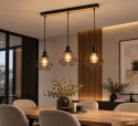Lampa wisząca 3xE27 ATWOOD
