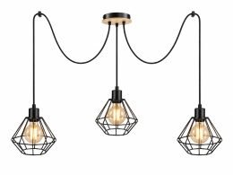 Lampa wisząca 3xE27 ATWOOD