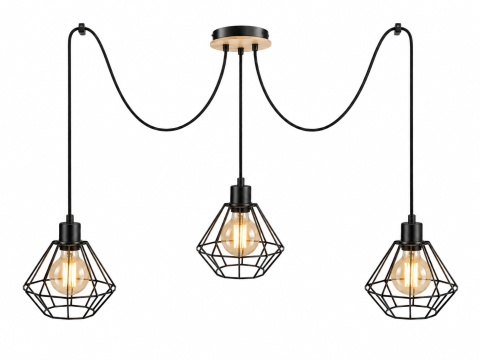 Lampa wisząca 3xE27 ATWOOD