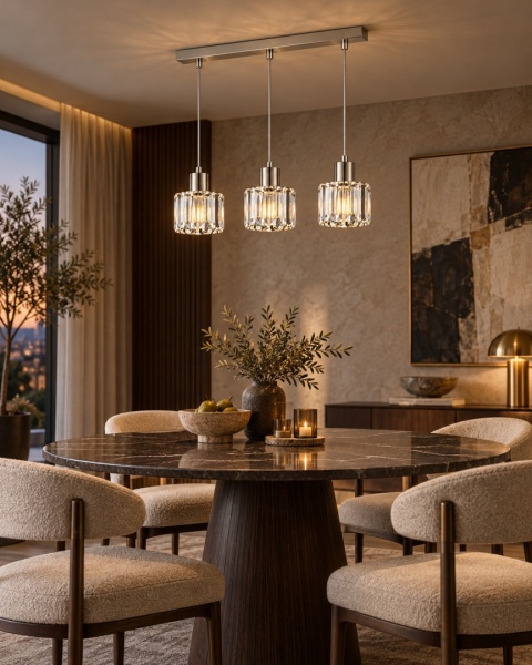 Lampa wisząca 3xE27 DECO