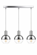Lampa wisząca 3xE27 ICE SILVER