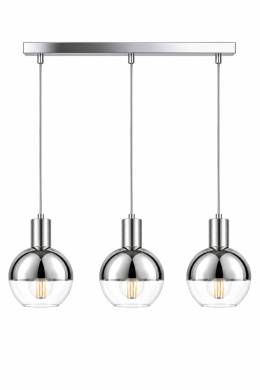 Lampa wisząca 3xE27 ICE SILVER