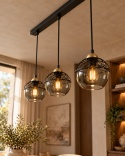 Lampa wisząca 3xE27 MERA BLACK/GOLD