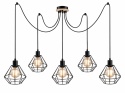 Lampa wisząca 5xE27 ATWOOD