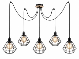 Lampa wisząca 5xE27 ATWOOD