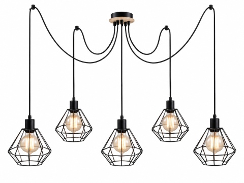 Lampa wisząca 5xE27 ATWOOD