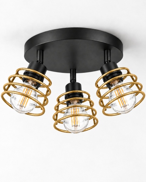 Spot 3xE27 VIVA GOLD