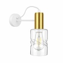 Kinkiet 1xE27 INGER WHITE/GOLD