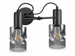 Kinkiet 2xE27 INGER BLACK