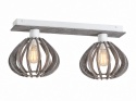 Lampa sufitowa 2xE27 NICOLETA GREY 832