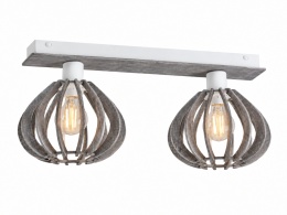 Lampa sufitowa 2xE27 NICOLETA GREY 832