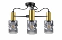 Lampa sufitowa 3xE27 INGER BLACK/GOLD