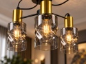 Lampa sufitowa 3xE27 INGER BLACK/GOLD