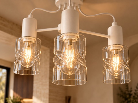 Lampa sufitowa 3xE27 INGER WHITE