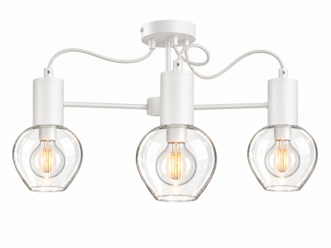 Lampa sufitowa 3xE27 MAYA WHITE