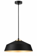 Lampa wisząca 1xE27 ATTO BLACK/GOLD