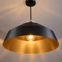 Lampa wisząca 1xE27 ATTO BLACK/GOLD