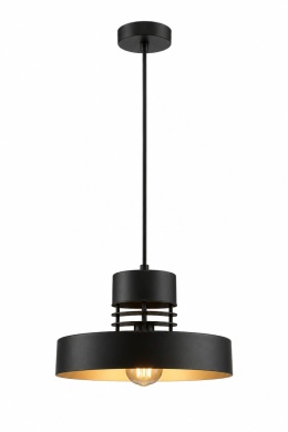 Lampa wisząca 1xE27 BOSSI BLACK
