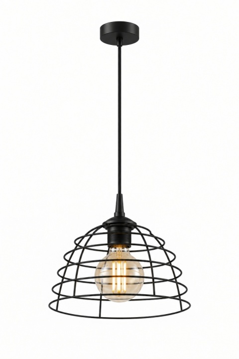 Lampa wisząca 1xE27 DON BLACK 147