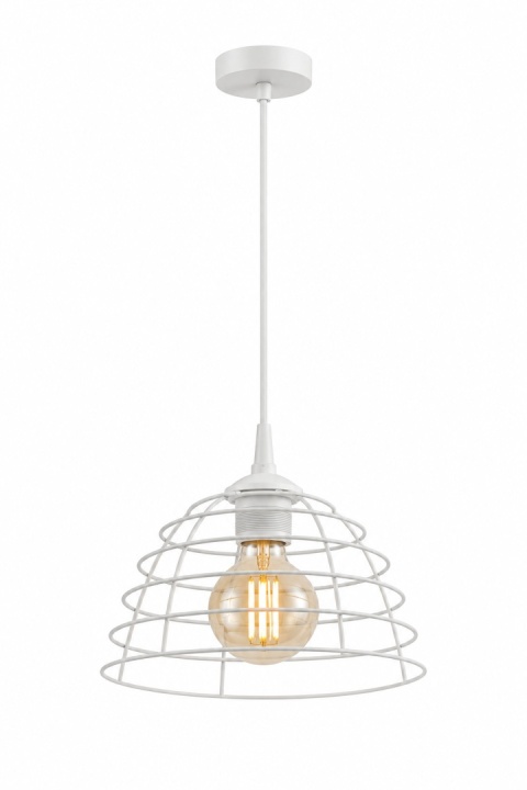 Lampa wisząca 1xE27 DON WHITE 146