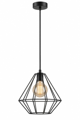 Lampa wisząca 1xE27 FARO BLACK