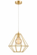 Lampa wisząca 1xE27 FARO GOLD