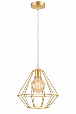 Lampa wisząca 1xE27 FARO GOLD