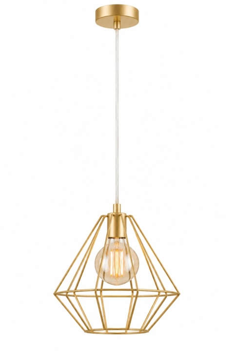 Lampa wisząca 1xE27 FARO GOLD