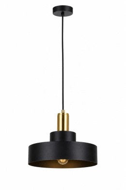 Lampa wisząca 1xE27 GIZA BLACK/GOLD