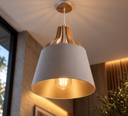 Lampa wisząca 1xE27 IVONE GREY 721