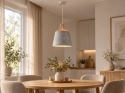 Lampa wisząca 1xE27 IVONE GREY II 722