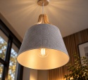 Lampa wisząca 1xE27 IVONE GREY III 723