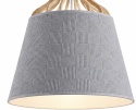 Lampa wisząca 1xE27 IVONE GREY III LONG 755
