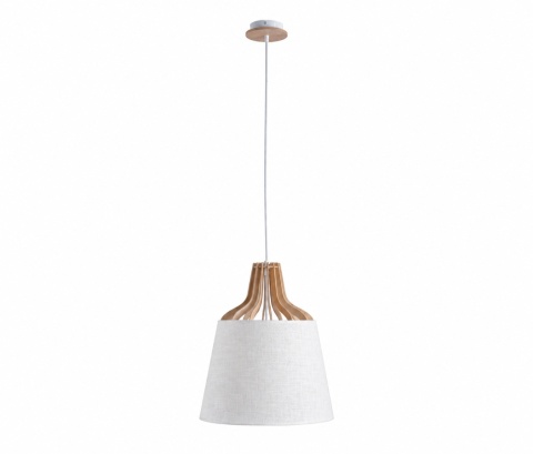 Lampa wisząca 1xE27 IVONE WHITE 720