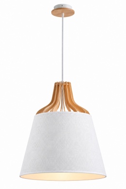 Lampa wisząca 1xE27 IVONE WHITE II 724