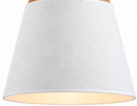 Lampa wisząca 1xE27 IVONE WHITE II LONG 756