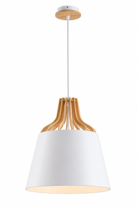 Lampa wisząca 1xE27 IVONE WHITE III 725