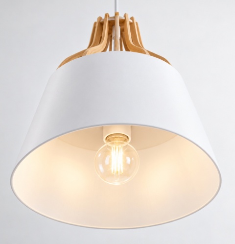 Lampa wisząca 1xE27 IVONE WHITE III 725