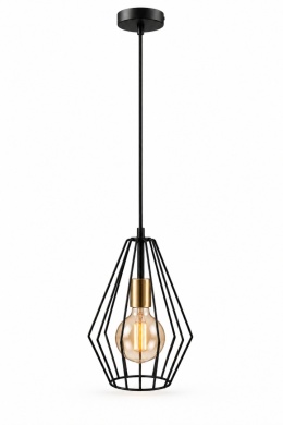 Lampa wisząca 1xE27 LEX GOLD