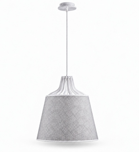 Lampa wisząca 1xE27 LEA GREY 703