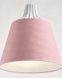Lampa wisząca 1xE27 LEA PINK LONG 746