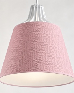 Lampa wisząca 1xE27 LEA PINK LONG 746