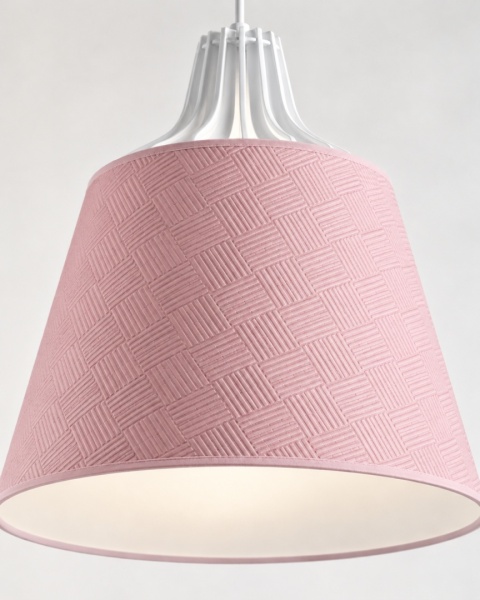 Lampa wisząca 1xE27 LEA PINK LONG 746