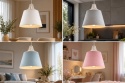 Lampa wisząca 1xE27 LEA WHITE II 705
