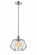 Lampa wisząca 1xE27 LUNA SILVER