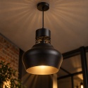 Lampa wisząca 1xE27 MOYO BLACK