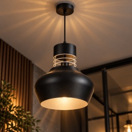 Lampa wisząca 1xE27 MOYO WHITE