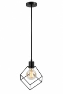 Lampa wisząca 1xE27 RUBEN BLACK