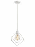 Lampa wisząca 1xE27 RUBEN WHITE